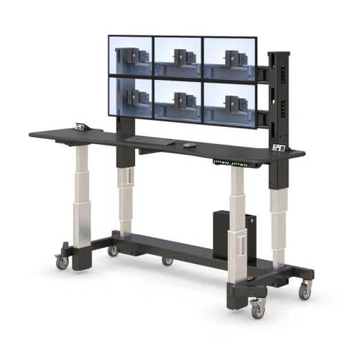 Security CCTV Surveillance Desk Console